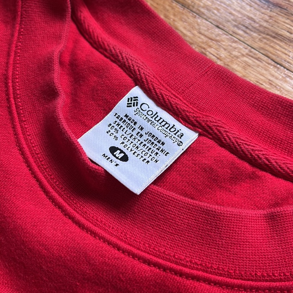 Vintage Columbia Sportwear Company Crewneck / Medium / Red - Picture 3 of 6